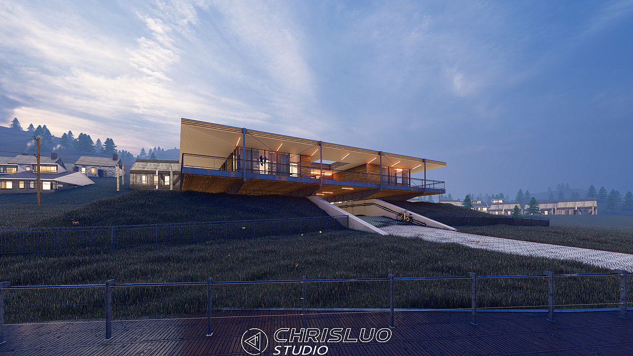 Chrisluo-studio  |(建筑表现效果图) 设计作品集