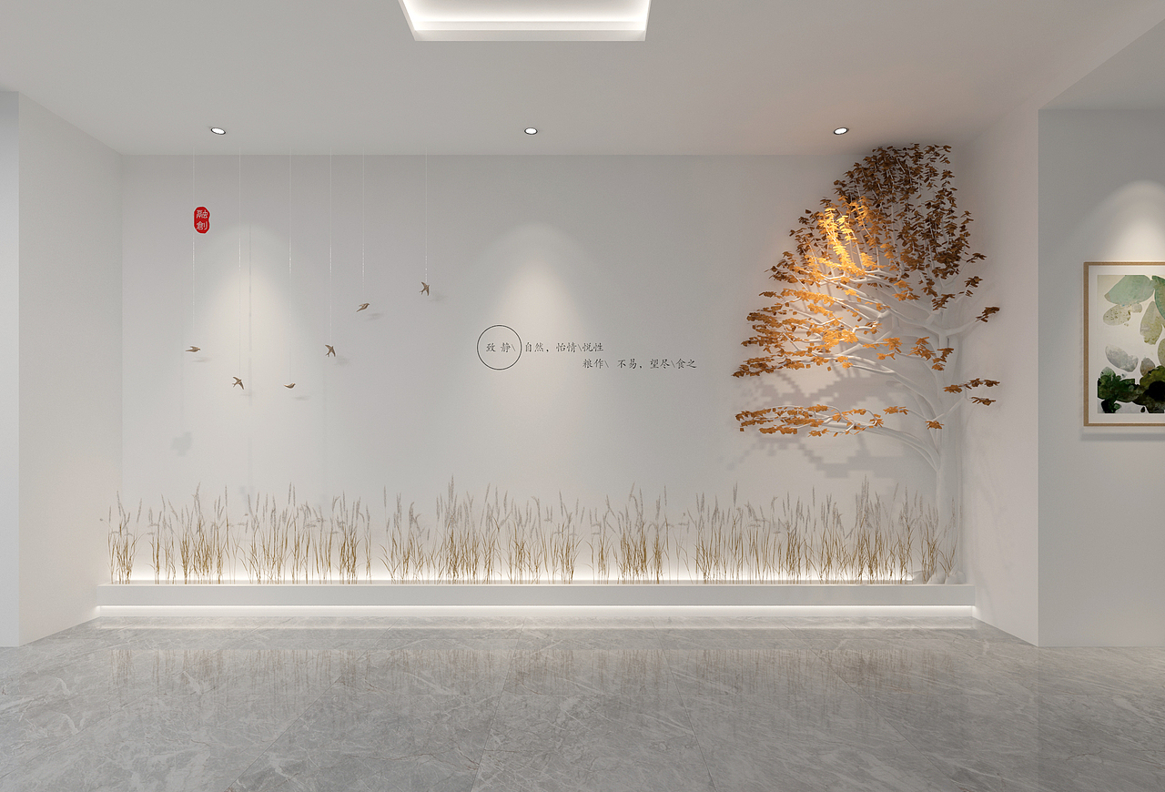 餐厅一角（图ZMTgyMTk5MTQ4） - 展陈设计 - 站酷设计师Li长官展厅设计原创素材 - 站酷ZCOOL