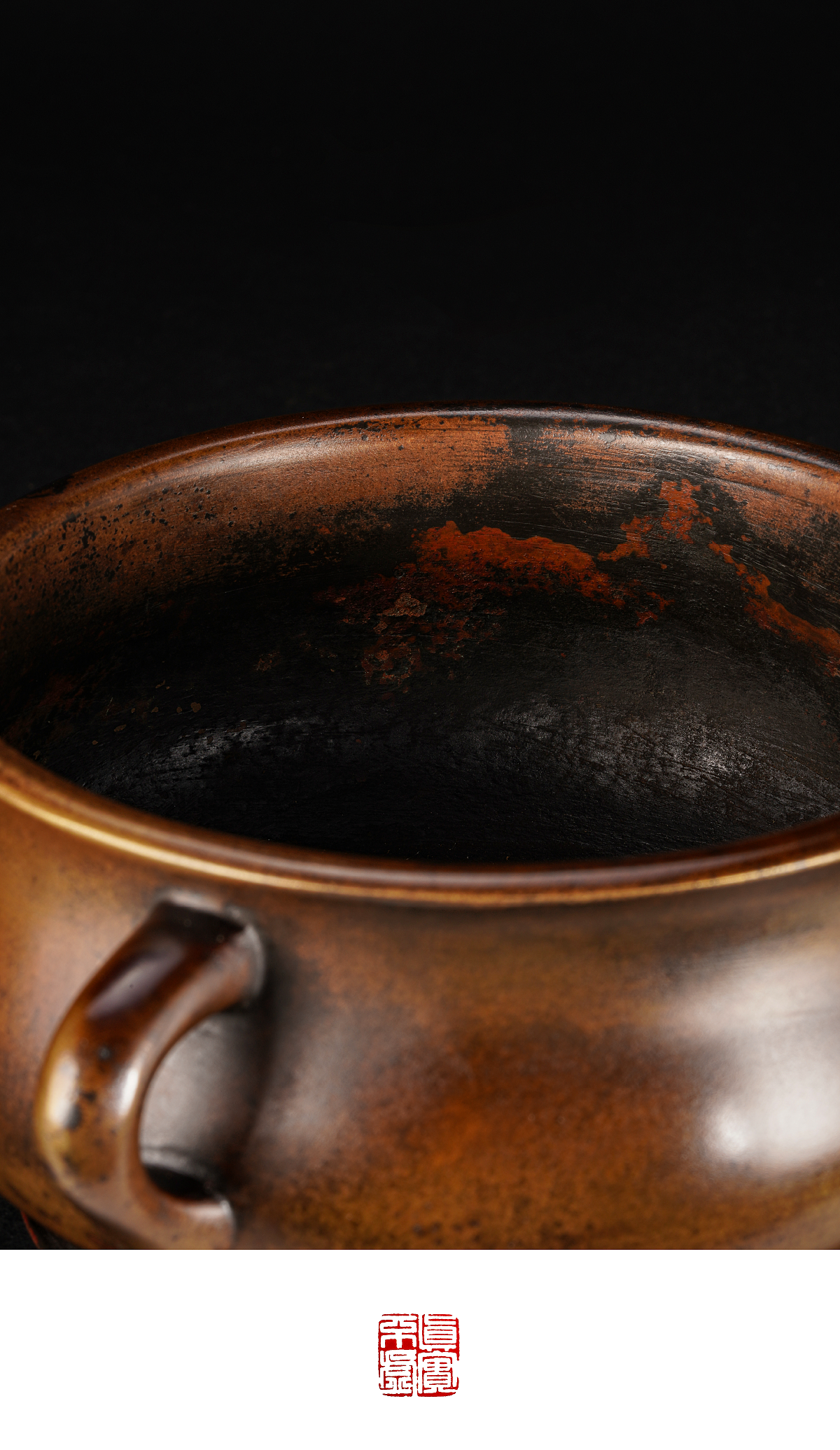 【宣德爐｜蚰龍耳爐】（图ZMzc1ODA1MzI4） - 产品摄影 - 站酷设计师啊鱼原创素材 - 站酷ZCOOL