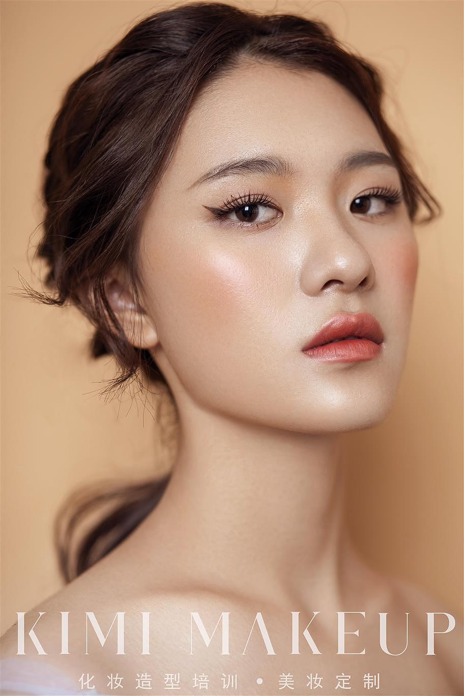 简约小清新新娘造型，唯美大气（图ZMTU5ODcwODYw） - 电商 - 站酷设计师KIMI造型培训原创素材 - 站酷ZCOOL