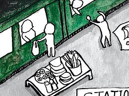 老綠皮火車的故事