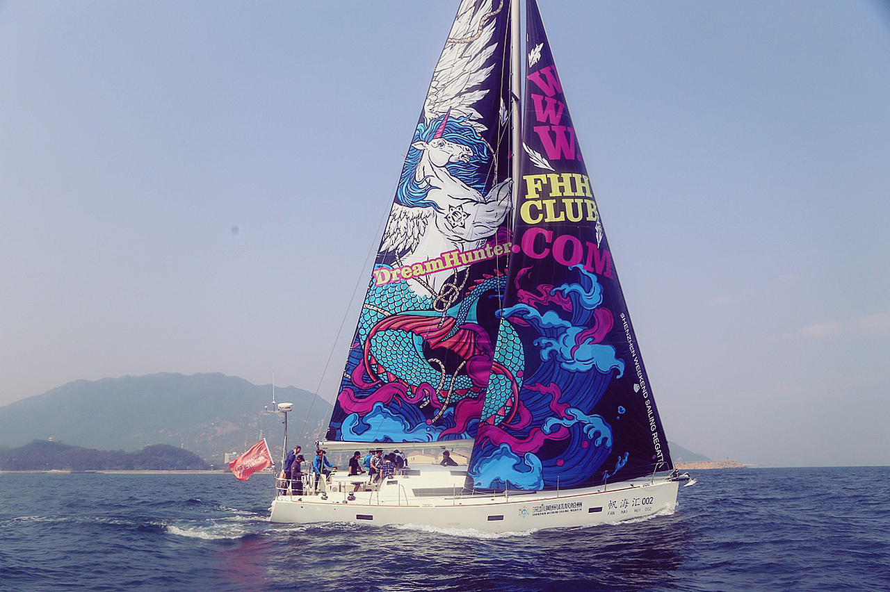 2017年第八届海帆赛帆船之插画设计