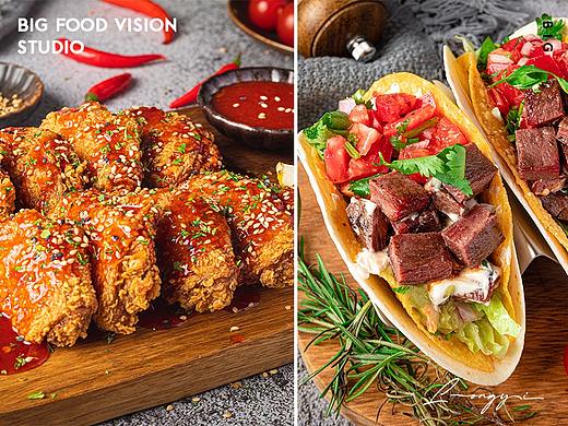 餐饮美食摄影/韩式炸鸡墨西哥菜拍摄/西餐轻食简餐taco