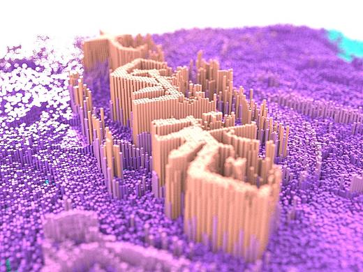 c4d octane 像素格  周杰伦 jay 七里香 附工程文件