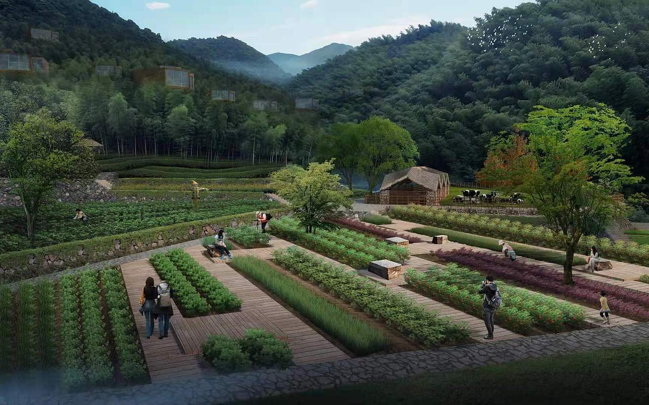 杭州秋野景观效果图近期作品