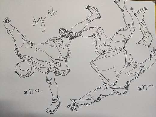 #速写60天挑战赛# day56 @速写班长 