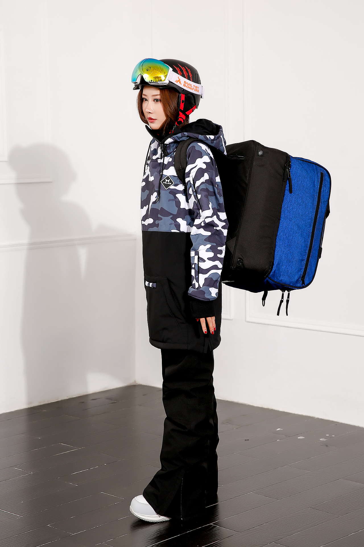 朋盛传媒-祖儿滑雪服拍摄 淘宝拍摄