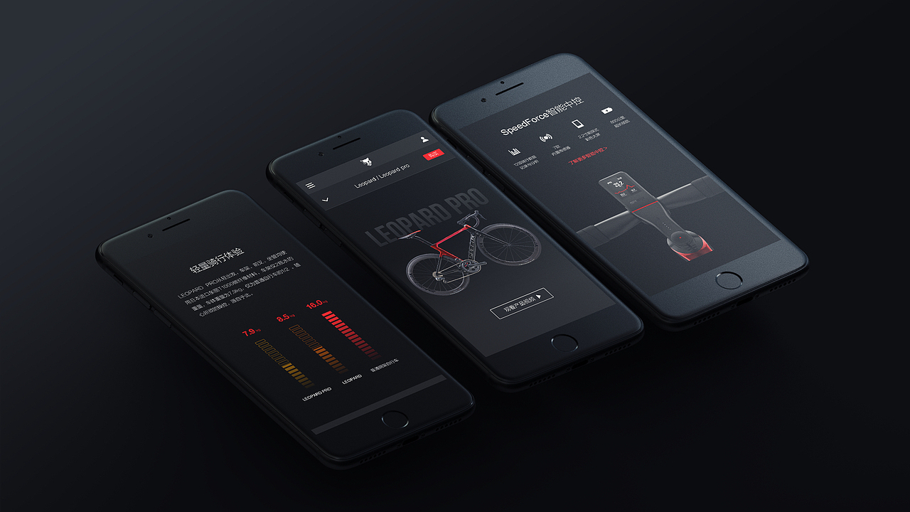 SPEEDX 官网产品页及电商页面设计