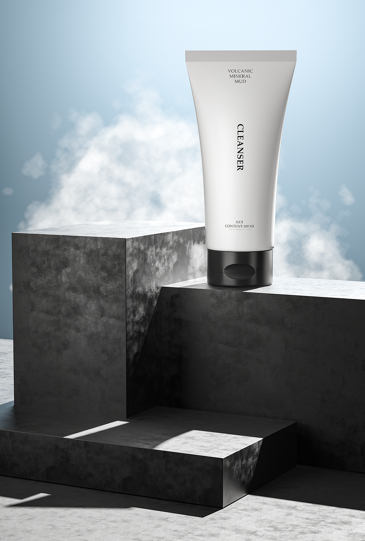 一个洗面奶瓶子的渲染练习广州/设计爱好者/2年前/656浏览吴名小伙