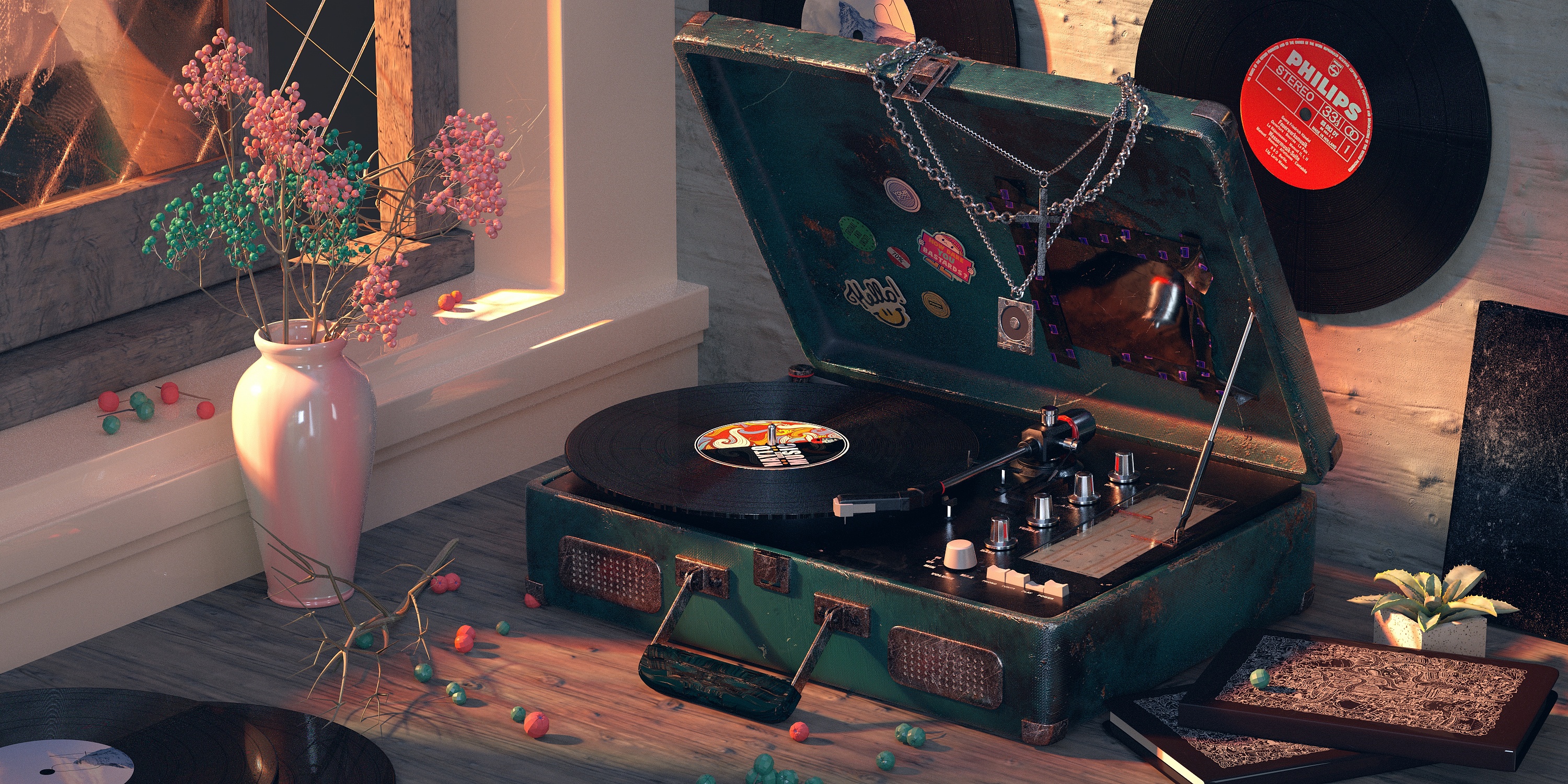 唱片机-场景练习