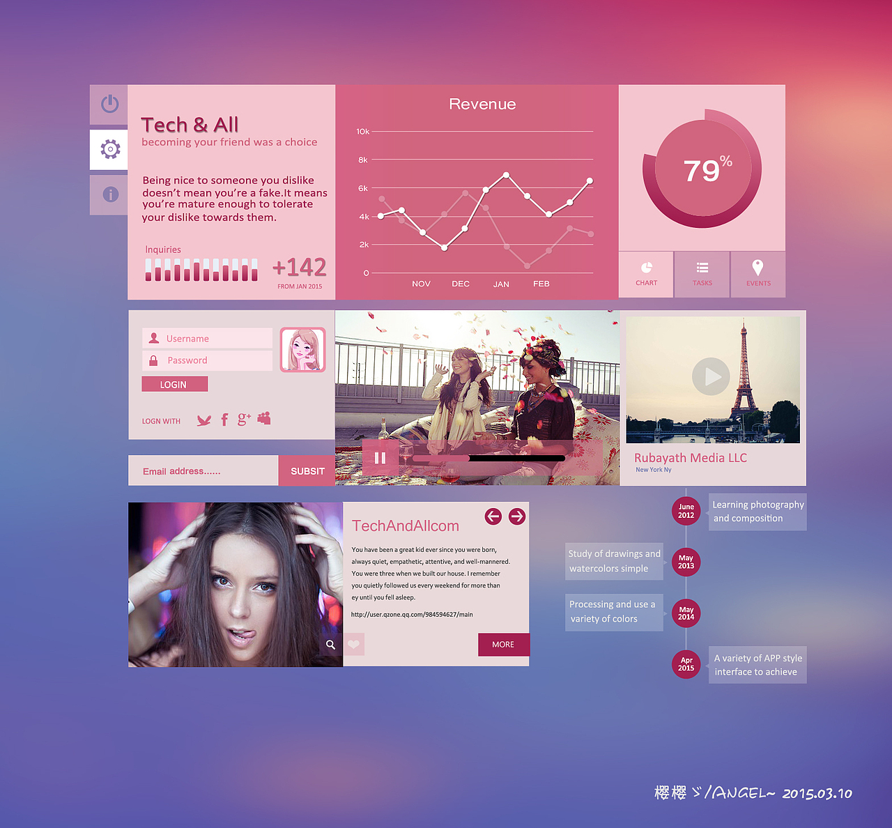 app界面（图ZMjUzMjcyMzI=） - APP界面 - 站酷设计师樱樱Angel原创素材 - 站酷ZCOOL