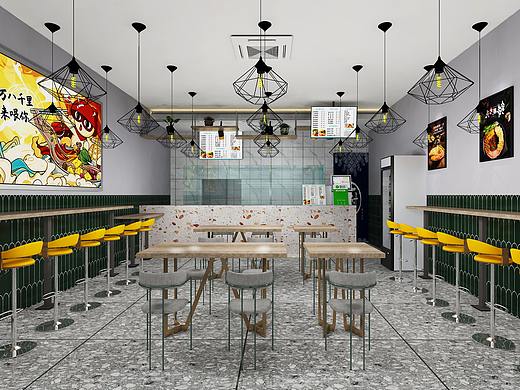 粉店（個人主頁-ZNDY1NjkyOTI=） - 家裝設(shè)計 - 站酷設(shè)計師九死一生9413原創(chuàng)素材 - 站酷ZCOOL