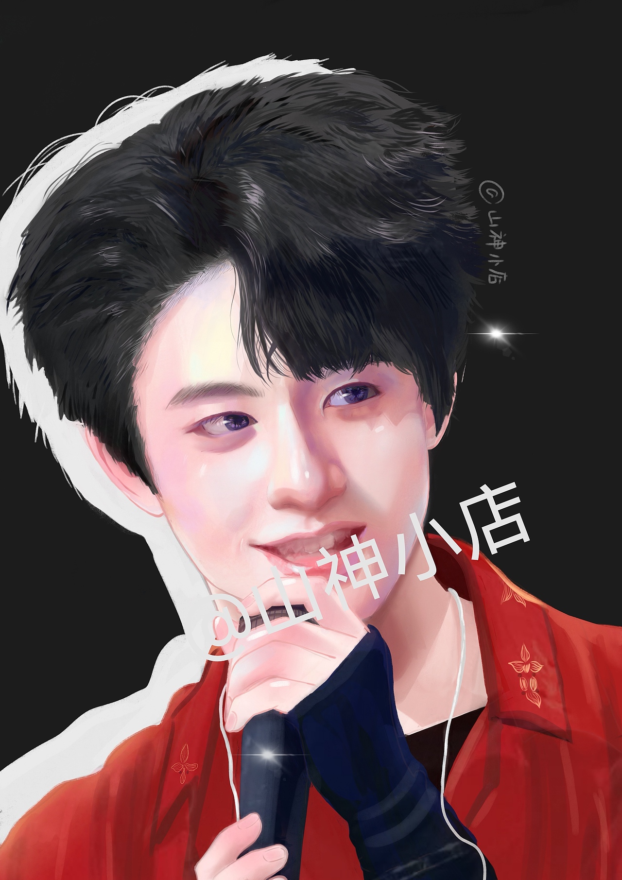 各种风格手绘头像