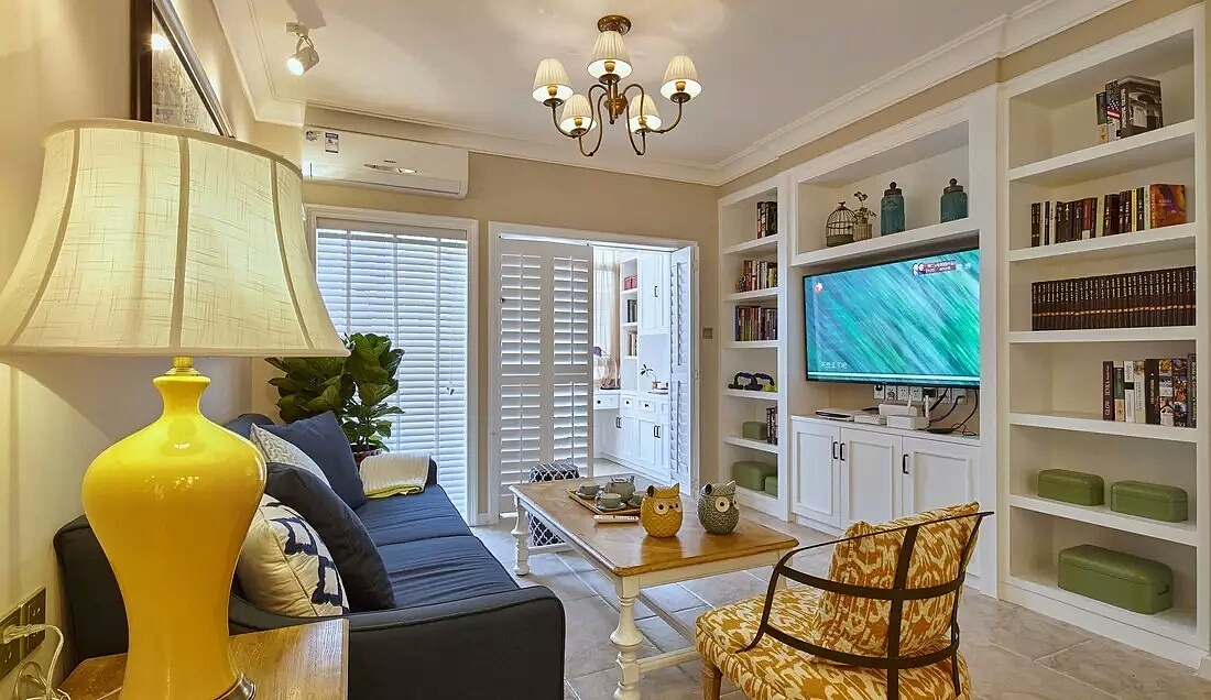 贵阳美的林城时代简欧装修设计案例!