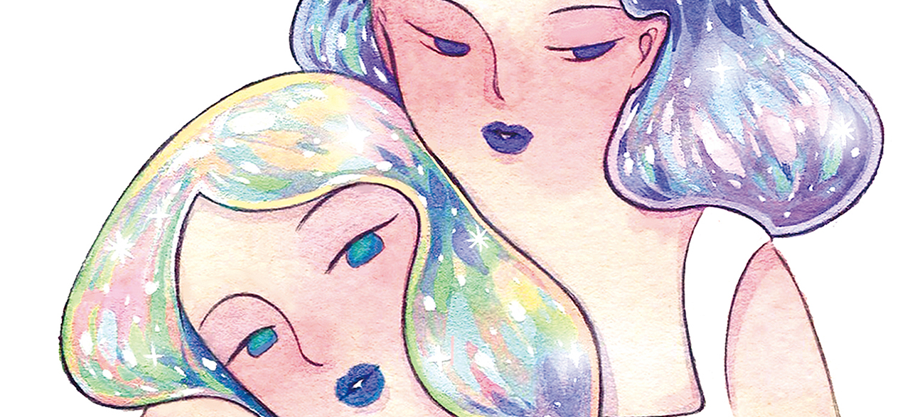 宝石的她（图ZMTE0NDY2MDY0） - 商业插画 - 站酷设计师邬葱原创素材 - 站酷ZCOOL