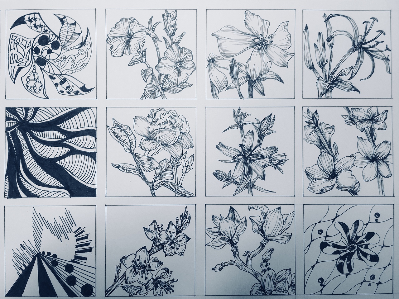 【禅绕画】每周练习_2（图ZMTI3Mzk5NTA0） - 艺术插画 - 站酷设计师不二向来是从容的原创素材 - 站酷ZCOOL