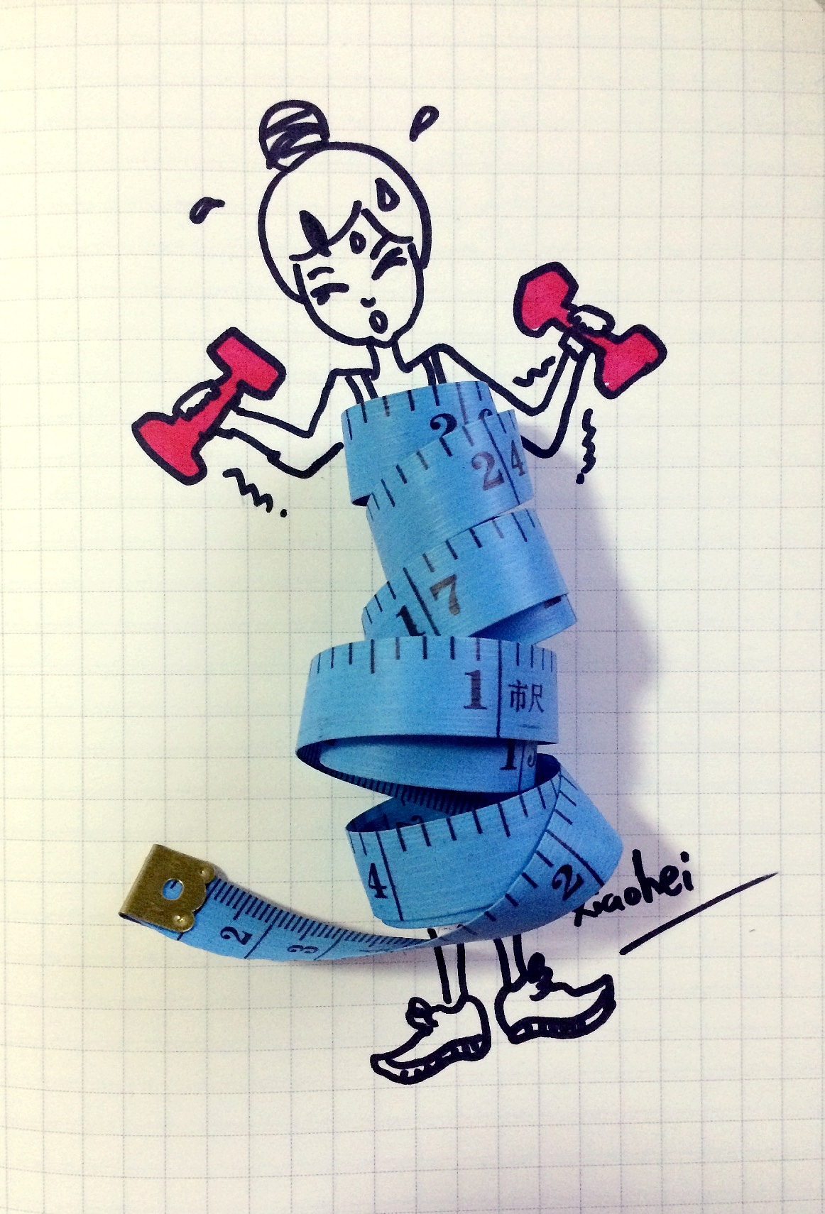 生活物品小画（图ZMjY1OTY0NzY=） - 创作习作 - 站酷设计师xiaohei_712原创素材 - 站酷ZCOOL