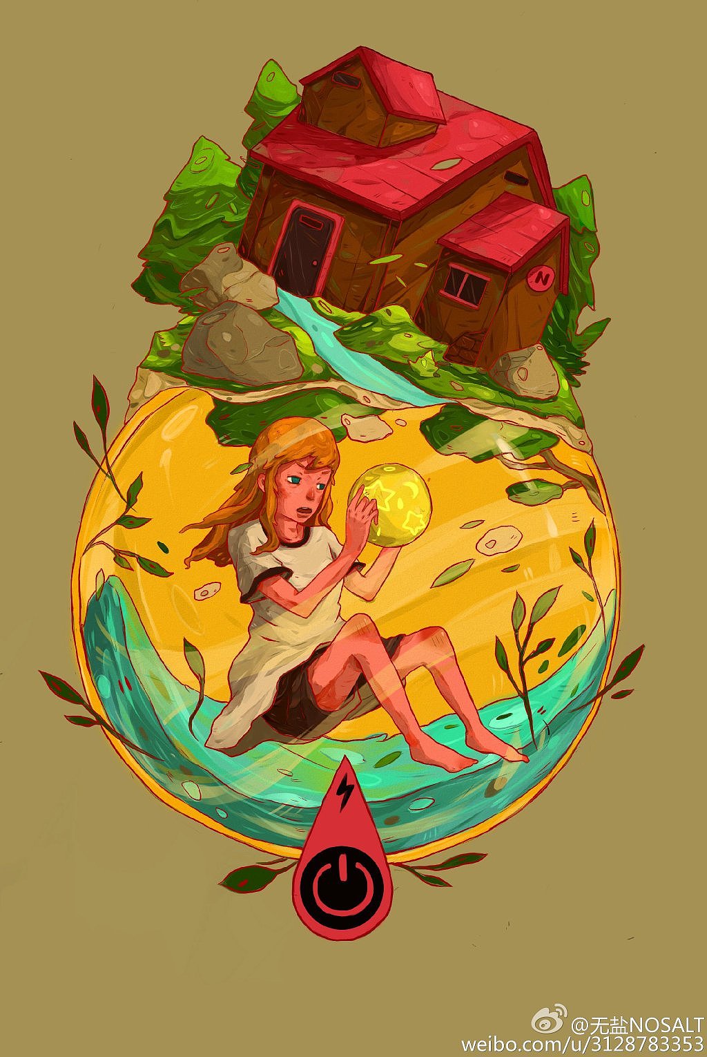 插画~（图ZMzgxNDQyNjA=） - 商业插画 - 站酷设计师NOSALT原创素材 - 站酷ZCOOL