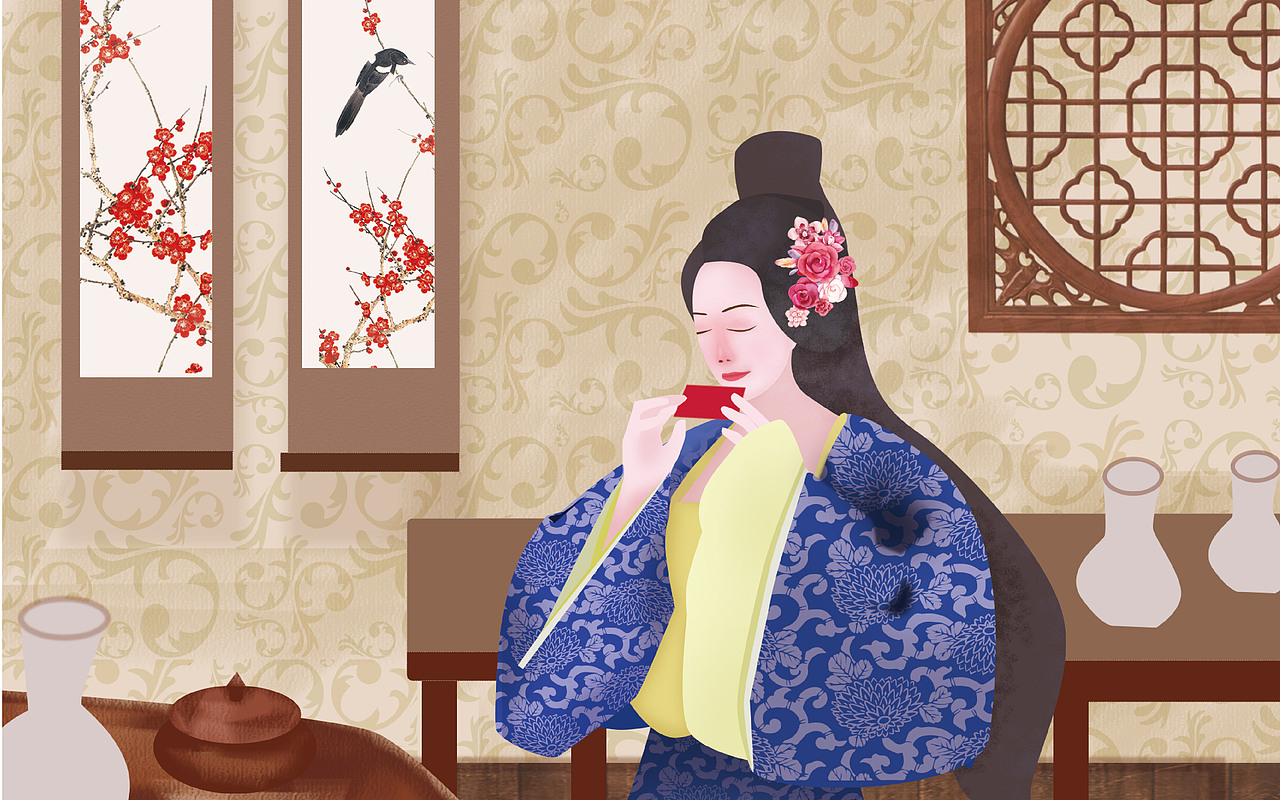 古风面膜包装设计