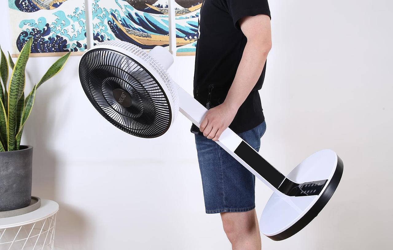 乐道视觉电风扇智能风扇小家电图片拍摄