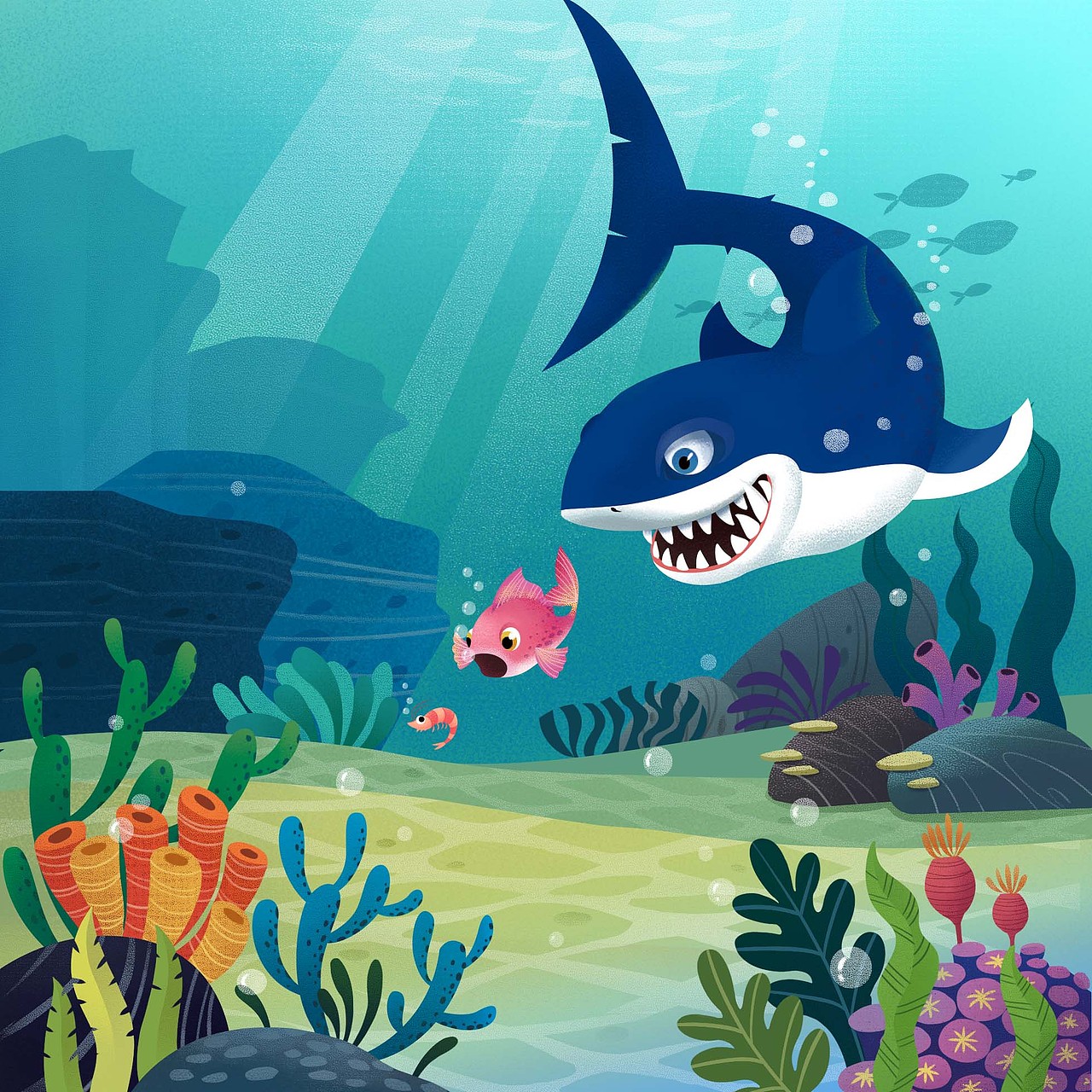 儿童插画作品（图ZMTk3MzY4OTQw） - 商业插画 - 站酷设计师花竹子原创素材 - 站酷ZCOOL
