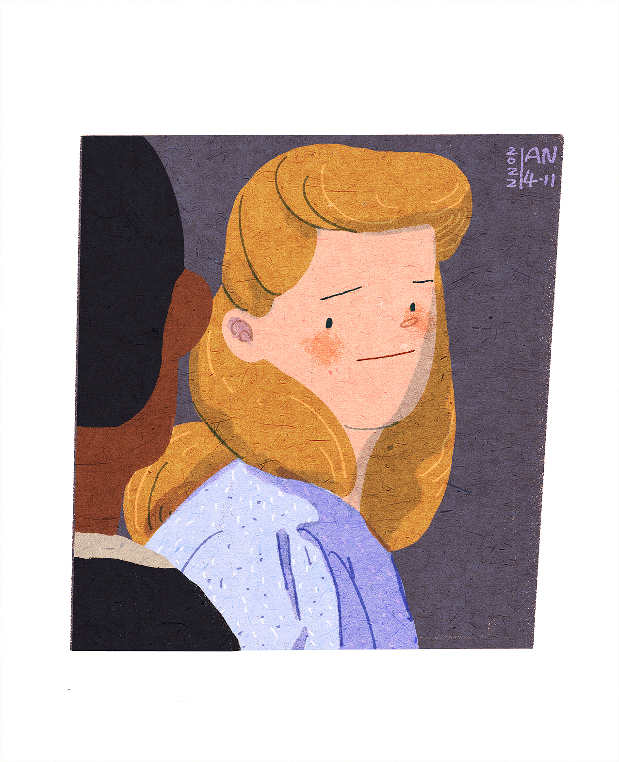 去年的一组人物作品~