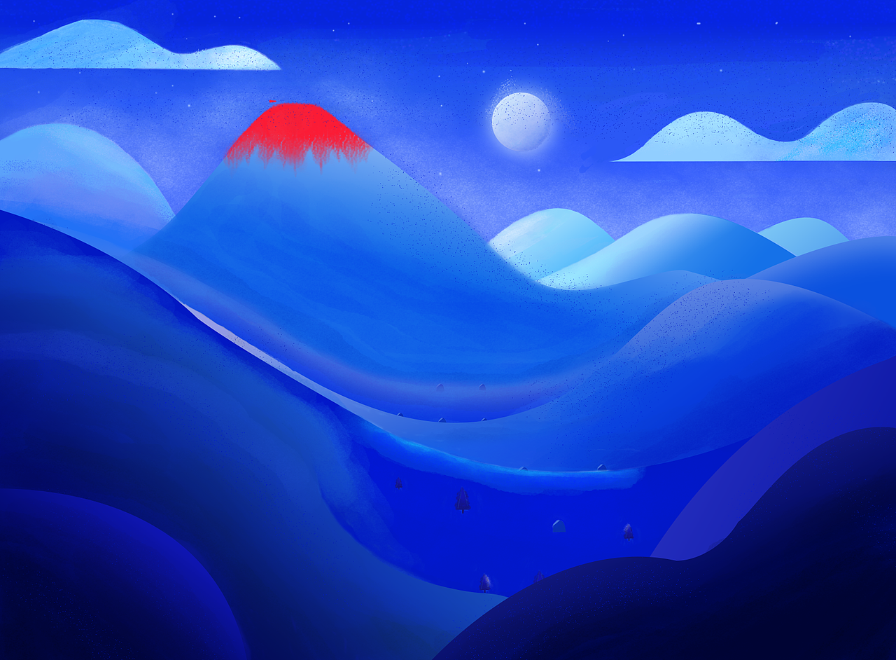 远方的山（图ZMTk1Mjc4OTky） - 创作习作 - 站酷设计师雷森小镇原创素材 - 站酷ZCOOL
