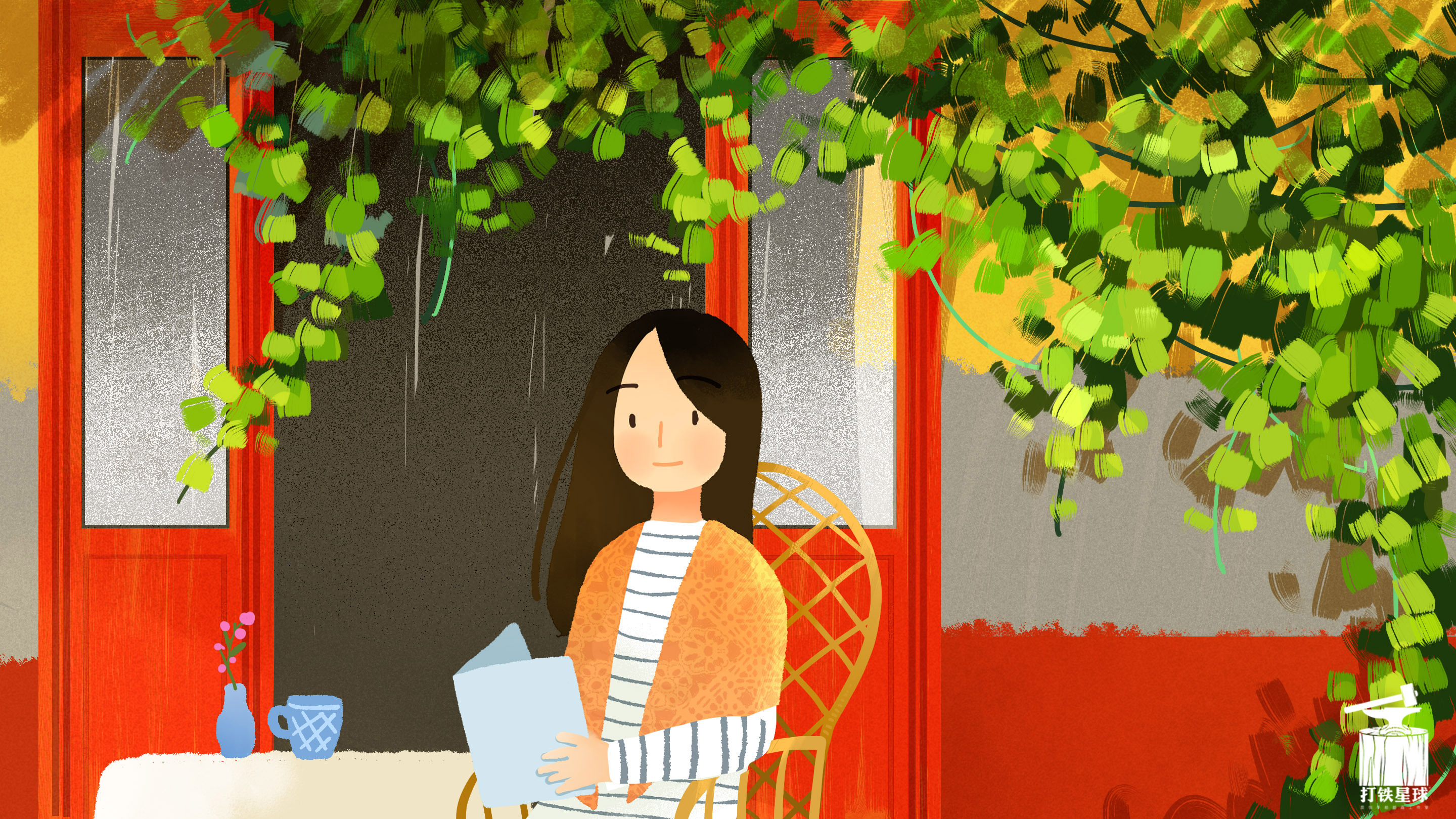 治愈系插画|打铁星球原创