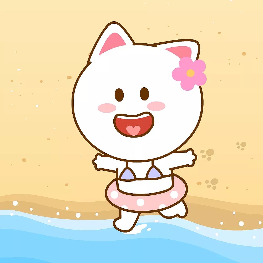 二花 桃小仙 夏天 热 卡通动漫 头像壁纸