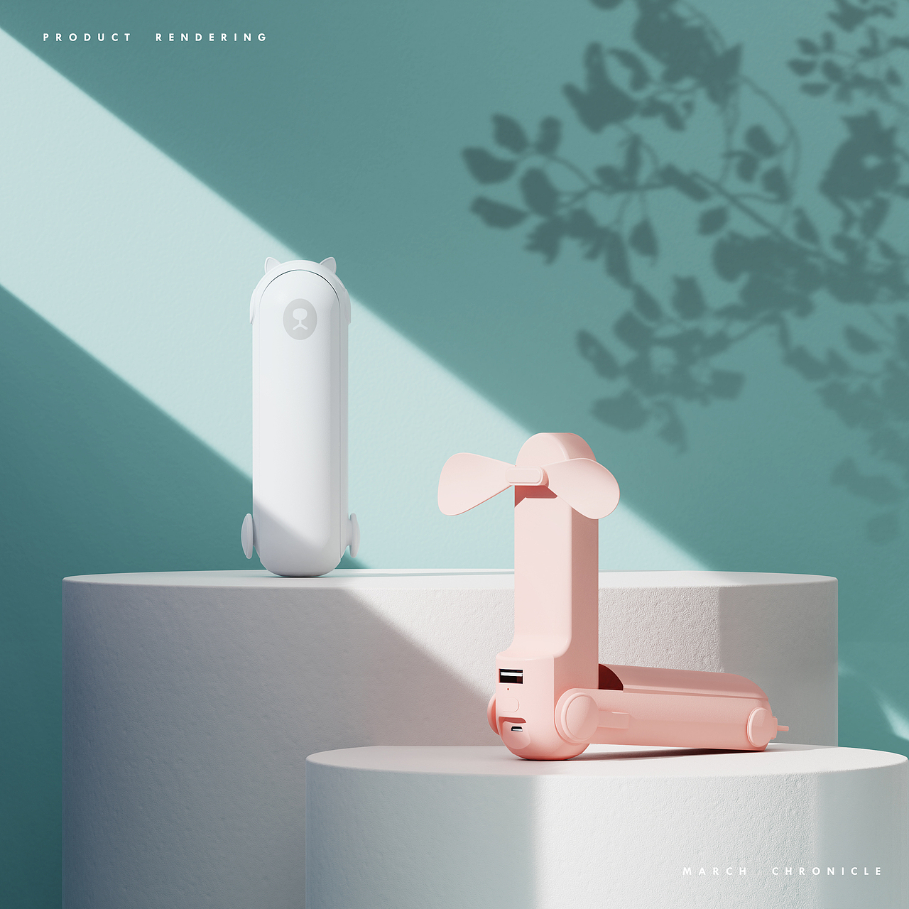 产品渲染— | 小风扇-加湿器|（图ZMjkxOTM5MjUy） - 产品 - 站酷设计师是小雨耶原创素材 - 站酷ZCOOL