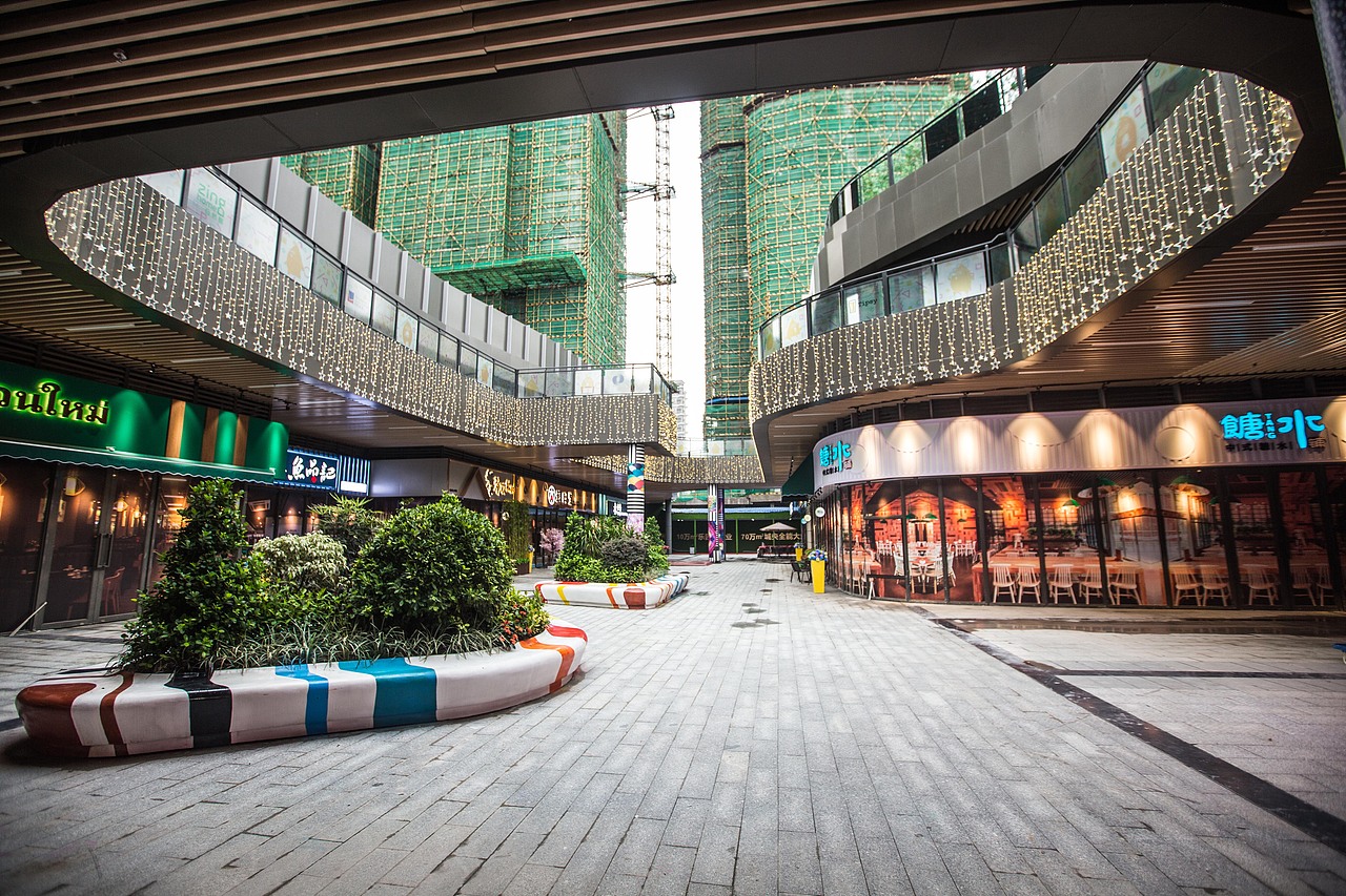 商业街氛围包装|三水坊