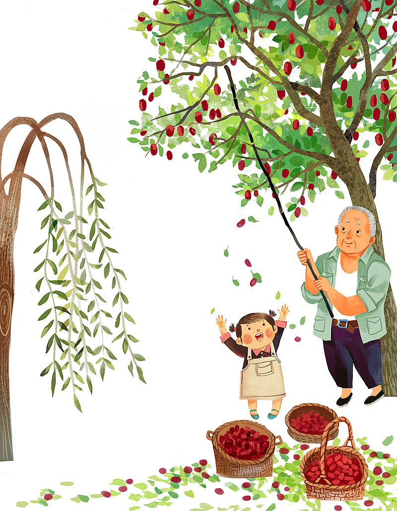 《小柳树和小枣树》