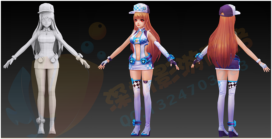 3D角色（图ZNDgxMDU5MTI=） - 其他 - 站酷设计师Hongxiuyan原创素材 - 站酷ZCOOL