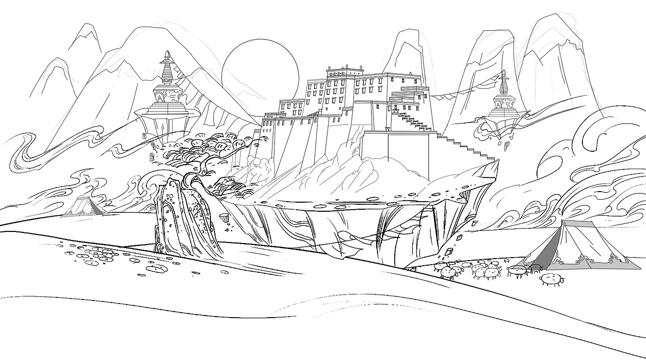 梦西域——插画分享（图ZMjgxMjI3MTcy） - 商业插画 - 站酷设计师粥酸笼原创素材 - 站酷ZCOOL