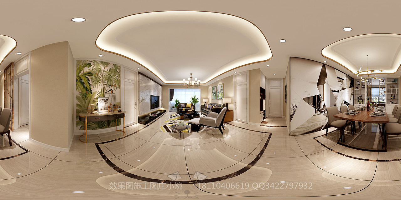 家装---后现代单张&全景