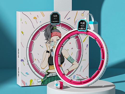 HULA HOOPS呼啦圈產(chǎn)品渲染（個人主頁-ZNTgyODIyMDA=） - 產(chǎn)品 - 站酷設(shè)計(jì)師火日立走召原創(chuàng)素材 - 站酷ZCOOL