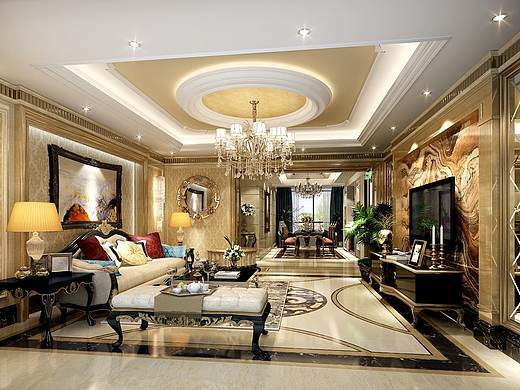 【壹·加 陈圣亮】齐云奢境 — 浪漫的怀古情调（个人主页-ZMzIxNDUzMTI=） - 家装设计 - 站酷设计师壹加空间设计原创素材 - 站酷ZCOOL