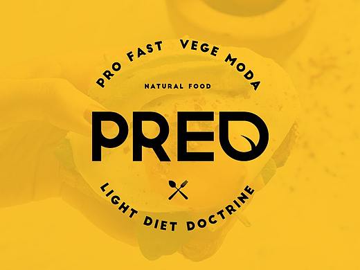 PRED轻食品牌LOGO设计提案