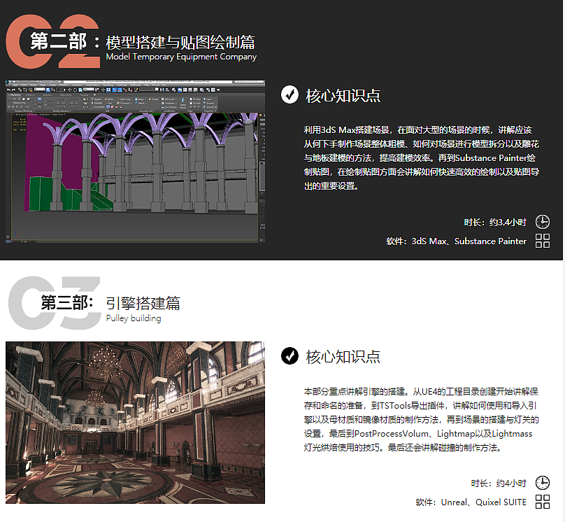 《欧式宫殿场景全流程》UE4虚幻引擎制作【实时答疑】(图ZMTM0NDc1OTk2) - 场景 - 站酷设计师优惠券找小九原创素材 - 站酷ZCOOL