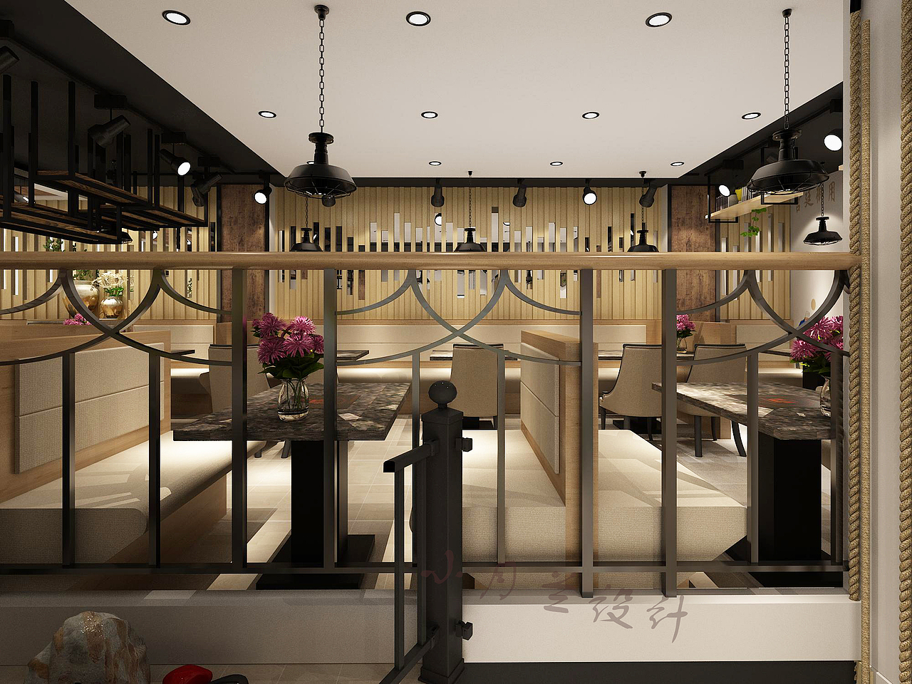 混搭风格餐饮店设计