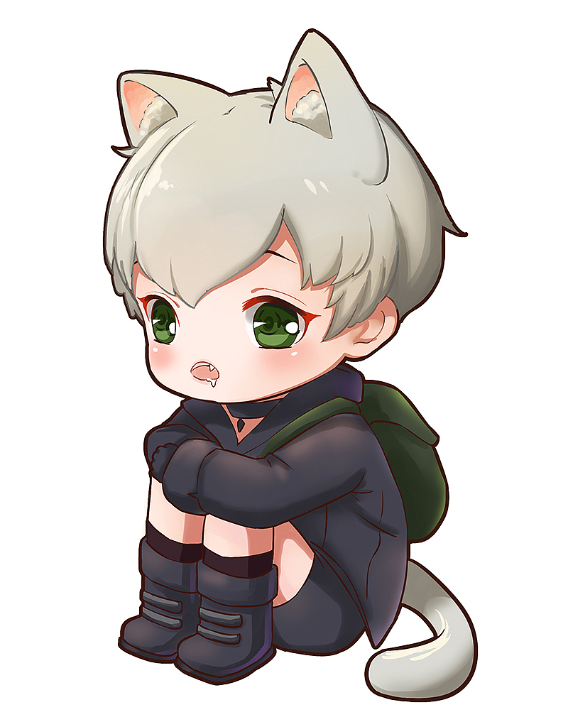 Q版猫耳（图ZMTEzNTM0MzY4） - 创作习作 - 站酷设计师炒鸡炫丽的巨二酱原创素材 - 站酷ZCOOL