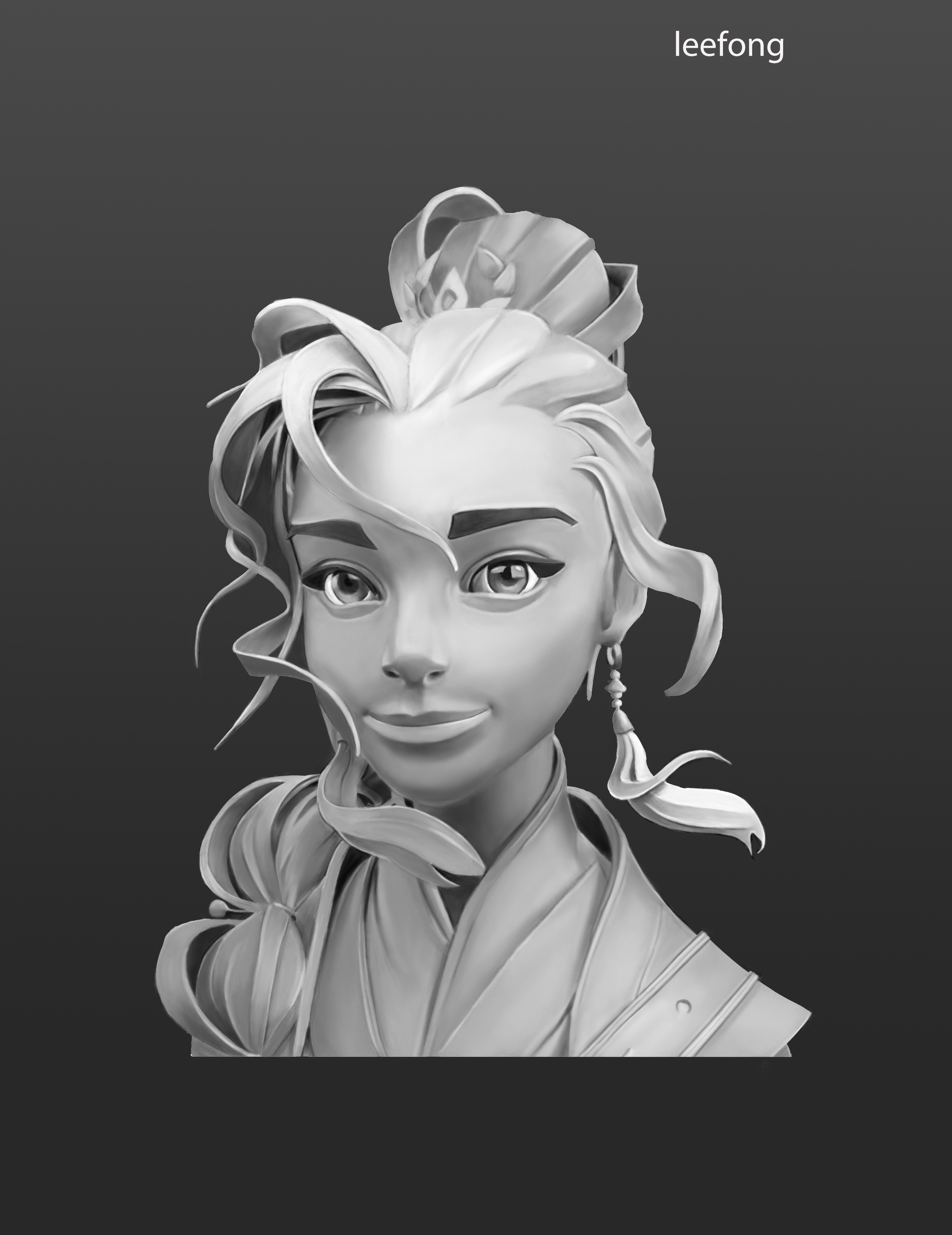 卡通人物头像|插画|游戏原画|z55401281 - 临摹作品 - 站酷 (zcool)