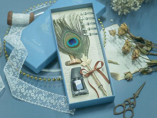 墨格羽毛蘸水笔（个人主页-ZNTE4NTU4ODg=） - 商业插画 - 站酷设计师swanroad原创素材 - 站酷ZCOOL