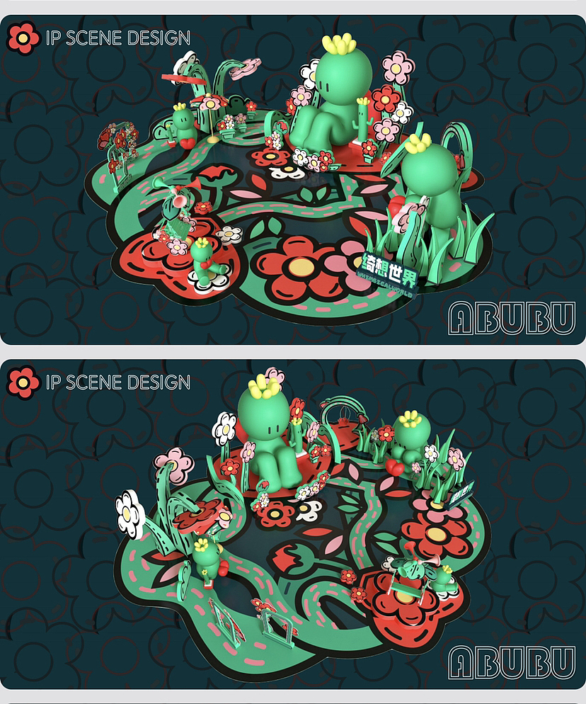 春季原创IP设计方案｜阿咘咘·绮想世界WHIMSICAL WORLD（图ZMzMwNjQzODYw） - 展陈设计 - 站酷设计师IP设计老何说原创素材 - 站酷ZCOOL