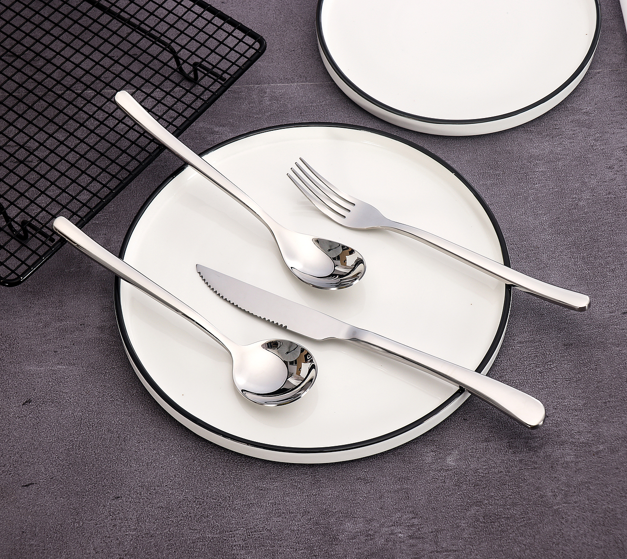 不锈钢西餐具套装