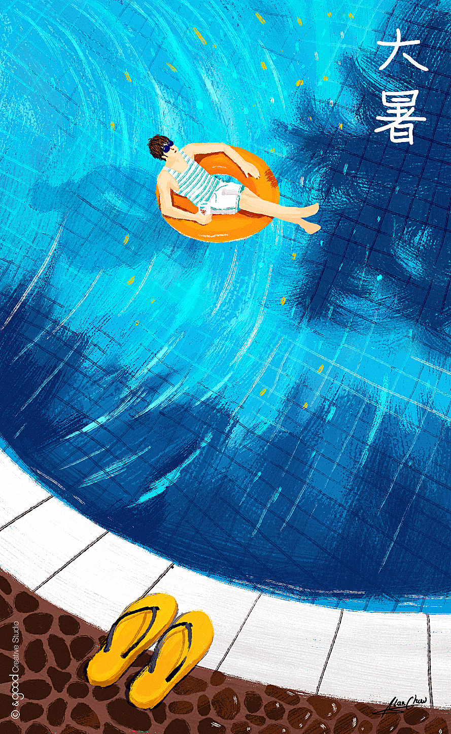 24節(jié)氣插畫練習(xí)（圖ZMTQzODI2NTc2） - 創(chuàng)作習(xí)作 - 站酷設(shè)計(jì)師alanchowcool原創(chuàng)素材 - 站酷ZCOOL