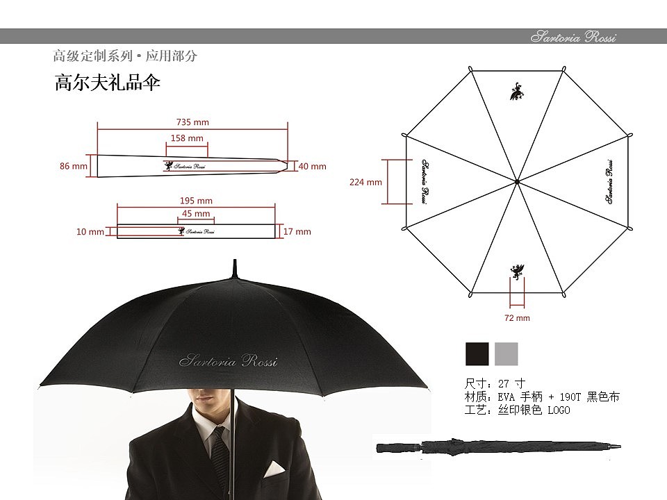 Sartoria Rossi 品牌VI视觉手册