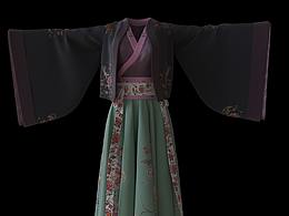 古裝制作，redshift渲染