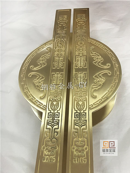 K金实心铝雕刻屏风隔断摆件 厂家供应