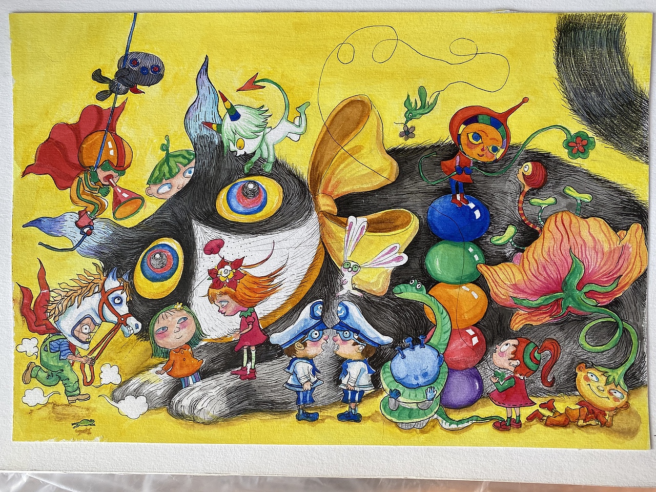 几米绘本选临及周边设计|插画|艺术插画|麓曼luma_临摹作品-站酷zcool